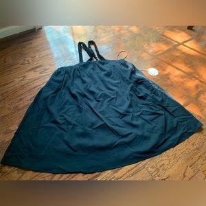 Petal & Pup Sleeveless Black Flare Dress Size L NWT